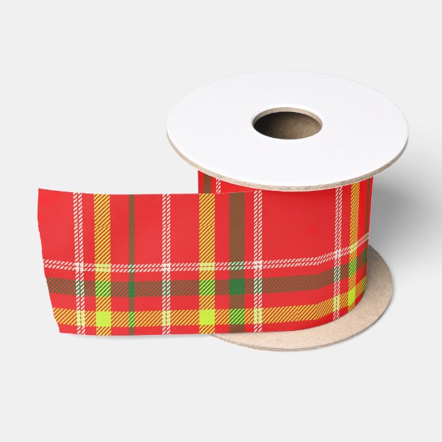 Lazo De Raso Plaids de Hogar en Navidad (Carrete)