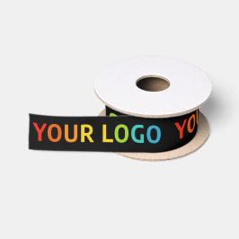 Lazo De Raso Plantilla de logotipo empresarial en línea negro p