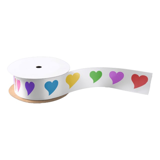Lazo De Raso Playful Hearts (Carrete)
