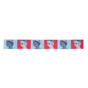 Lazo De Raso Pop-Art Moderno HM Queen Jubilee