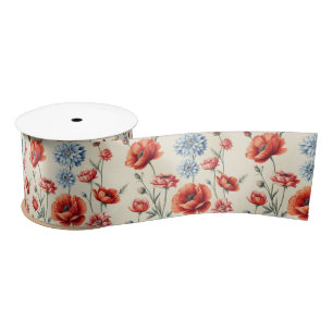 Lazo De Raso Poppy y Dahlia en Francia