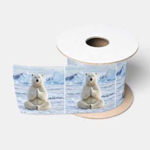 Lazo De Raso Postura de Yoga de Oso Polar