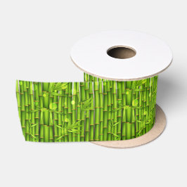 Lazo De Raso Precioso Panda Bamboo Ribbon Lg.