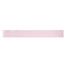 Lazo De Raso Preppy Franja Rosa