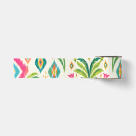 Lazo De Raso Preppy Ikat Tropical Palm Boho Chic