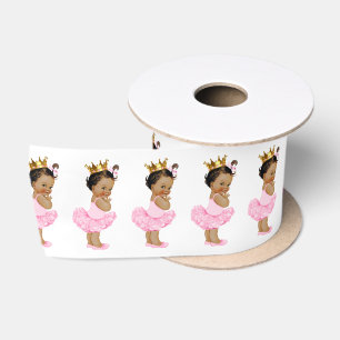 Lazo De Raso Princesa Étnica Bebé Niña