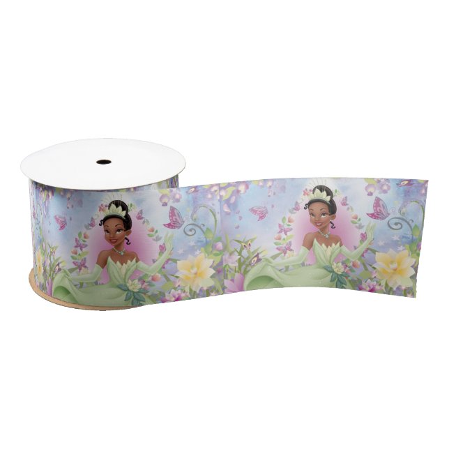 Lazo De Raso Princesa Tiana (Carrete)