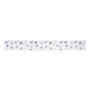 Lazo De Raso puntos de polka pintados a mano