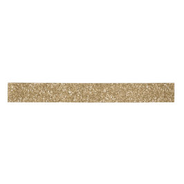 Lazo De Raso Purpurina Gold Glitzy Sparkle