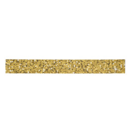 Lazo De Raso Purpurina Gold Sparkle