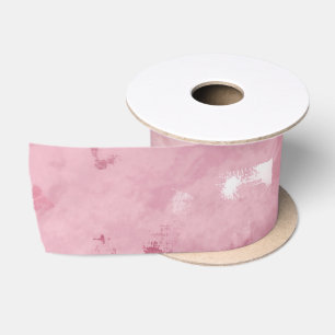 Lazo De Raso Purpurina Rosa Gold