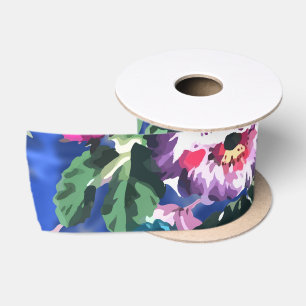 Lazo De Raso Ramos con rosas