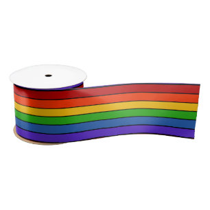 Lazo De Raso Rayas arcoiris