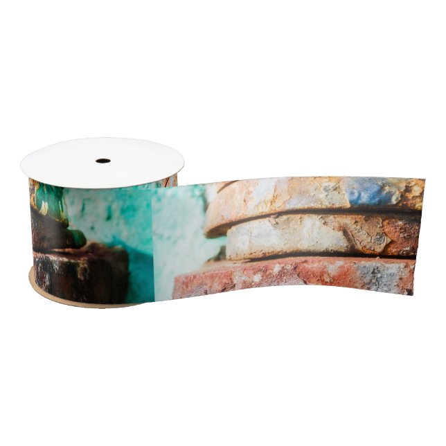 Lazo De Raso raza metalizado mixta a torta (Carrete)