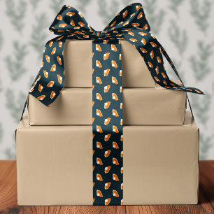 Lazo De Raso Rebanada de pastel de calabaza azul marino de Acci