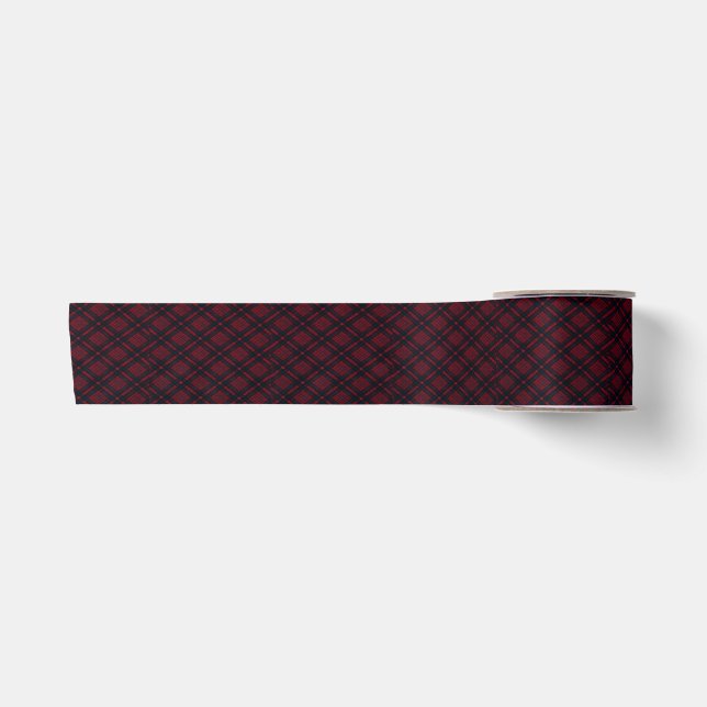 Lazo De Raso Red Plaid (Anverso)