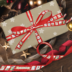 Lazo De Raso Red Random Dots Merry Little Navidades