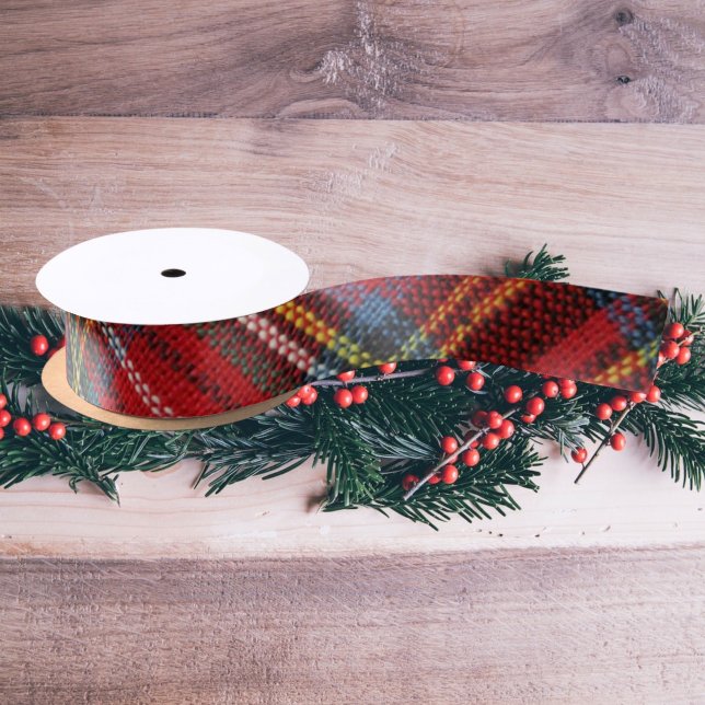Lazo De Raso Red Tartan Plaid Look Holiday (Subido por el creador)