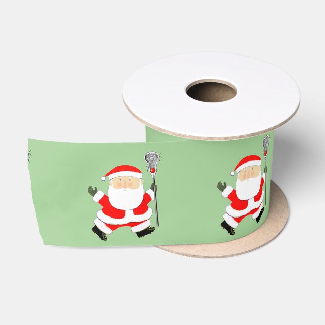 Lazo De Raso Regalo de Navidad de Lacrosse (Carrete)