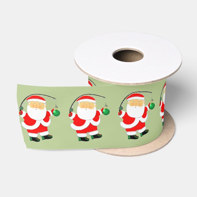 Lazo De Raso Regalo de Navidad de pesca (Carrete)