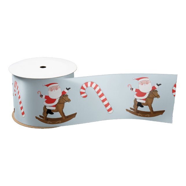 Lazo De Raso Regalo de vacaciones de Navidades ecuestres (Carrete)