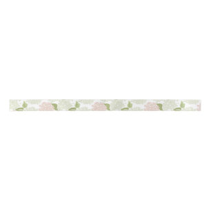 Lazo De Raso Regalo floral costero de Hydrangea nantucket