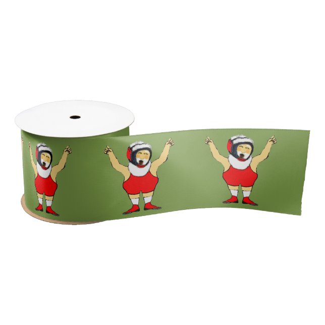 Lazo De Raso Regalos de Navidad de lucha libre (Carrete)
