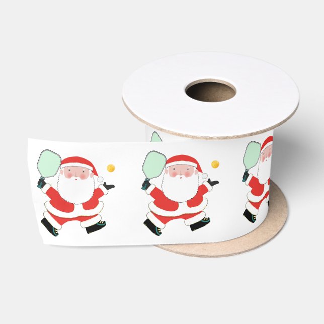 Lazo De Raso Regalos de Navidad de Pickleball (Carrete)