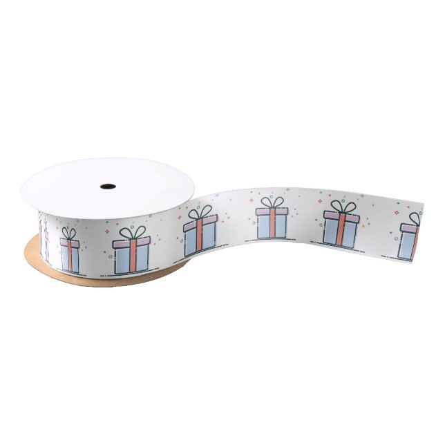 Lazo De Raso Regalos navidades (Carrete)