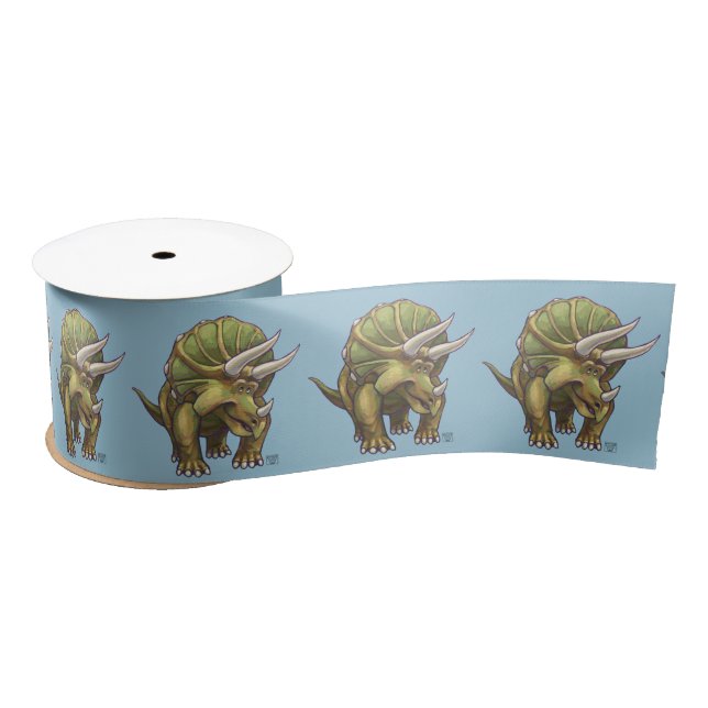 Lazo De Raso Regalos y accesorios de Triceratops (Carrete)