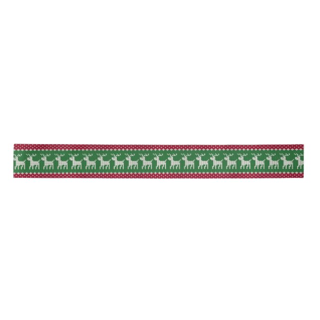 Lazo De Raso Reindeer Parade Knit  (Anverso)