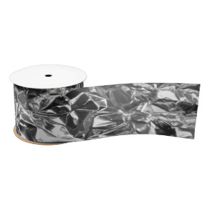 Lazo De Raso Relieve metalizado de aluminio Diseño Color platea