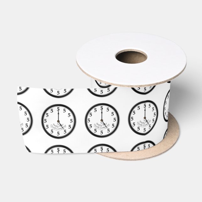 LAZO DE RASO RELOJ DE LAS CINCO (Carrete)