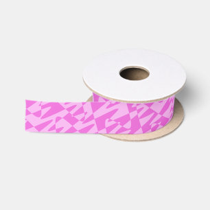 Lazo De Raso retrowave ripple - duo rosa :