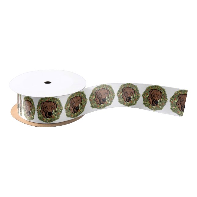 Lazo De Raso Rhodesian Ridgeback Wreath (Carrete)