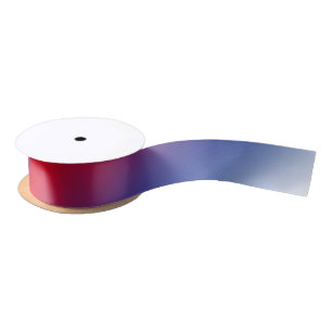 Lazo De Raso Rojo, blanco y azul