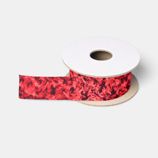 Lazo De Raso Rojo Fuego
