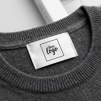 Lazo De Raso Ropa personalizada con tu logotipo Etiqueta Cortar