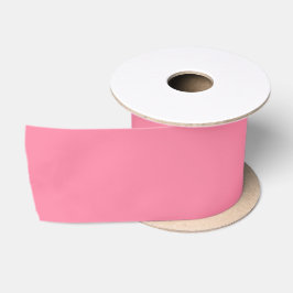 Lazo De Raso Rosa Elegante Sólido