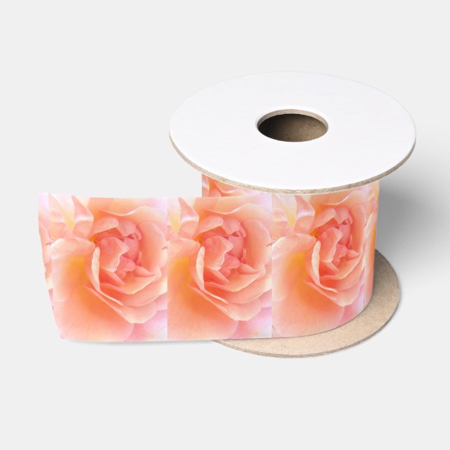 Lazo De Raso Rosa romántico (Carrete)