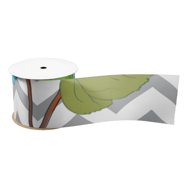 Lazo De Raso Rosas 14 (Carrete)