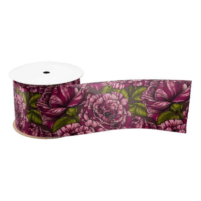Lazo De Raso Rosas para ti (Carrete)