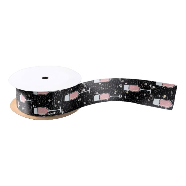 Lazo De Raso Rose Wine Pattern (Carrete)