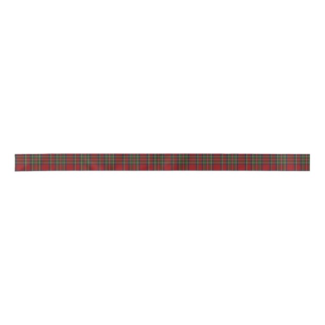 Lazo De Raso Royal Stewart Tartan Ribbon (Anverso)