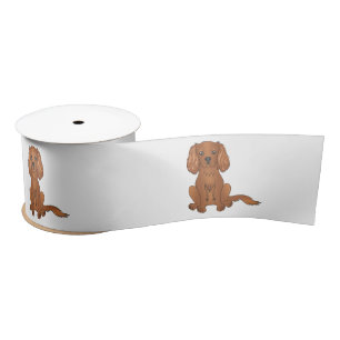 Lazo De Raso Ruby Cavalier King Charles Spaniel Dog Sitting