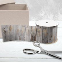 Ruidosa madera gris plancha cinta satinada