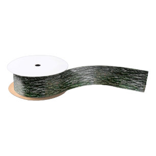 Lazo De Raso Rústico Faux Wood Grain Tree Branch Moss