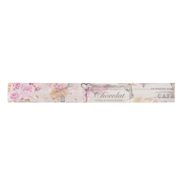 Lazo De Raso Rústico Valentine Ribbon (Anverso)