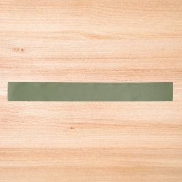 Lazo De Raso Sage Green Color sólido