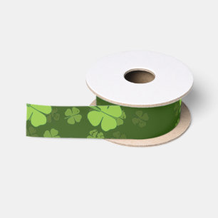 LAZO DE RASO SAINT PATRICKS CUATRO CUADROS DE HOJA